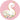 Mocsicka Swan and Flowers Baby Shower Round Cover
