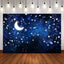 Mocsicka Starry Sky Twinkle Little Star Photo Backdrop-Mocsicka Party