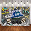Mocsicka Back to the 80's Graffiti Wall and Retro Radio Backdrop-Mocsicka Party