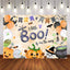 Mocsicka A Little Boo is on the Way Halloween Baby Shower Banner-Mocsicka Party