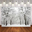 Mocsicka Winter Snow Photo Backdrop-Mocsicka Party