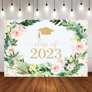 Mocsicka Wreath Congratulations Graduates Class of 2023 Backdrops-Mocsicka Party