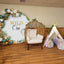 Mocsicka Plam Leaves Wild One Elephant Round Cover-Mocsicka Party