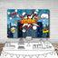 Mocsicka Boom Clouds Cityscape Landscape Birthday Party Supplies