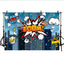 Mocsicka Boom Clouds Cityscape Landscape Birthday Party Supplies