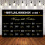 Mocsicka Happy 80th Birthday Backdrop Step and Repeat Black Photo Background-Mocsicka Party