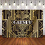 Mocsicka The Great Gatsby Backdrops Happy Birthday Party Banner Decoration-Mocsicka Party