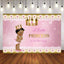 Mocsicka Royal Princess Baby Shower Backdrops Newborn Party Backdrop