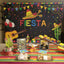 Mocsicka Mexican Fiesta Birthday Backdrop Firework Ribbon Colorful Background-Mocsicka Party
