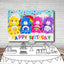 Mocsicka Bears Photo Banners Birthday Party Backdrop