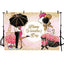 Mocsicka Happy Valentine's Day Red Rose and Champagne Photo Background