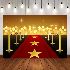 Mocsicka Hollywood Superstar Red Carpet Theme Party Decoration Props-Mocsicka Party