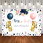 Mocsicka Boy or Girl Baby Bear Gender Reveal Party Backgrounds-Mocsicka Party
