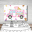 Mocsicka Ice Cream Cart Theme Baby Shower Party Backgrounds
