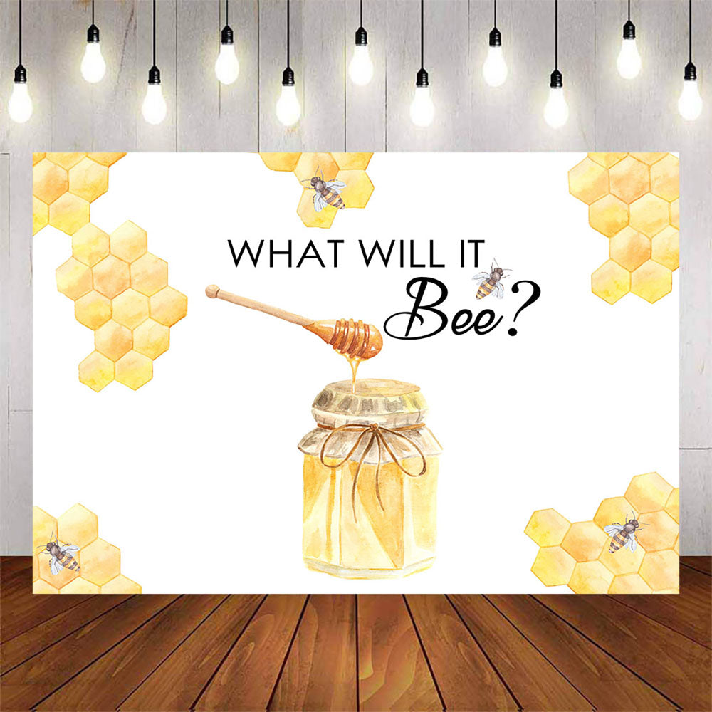Mocsicka Honey Bee Theme Gender Reveal Party Banners-Mocsicka Party