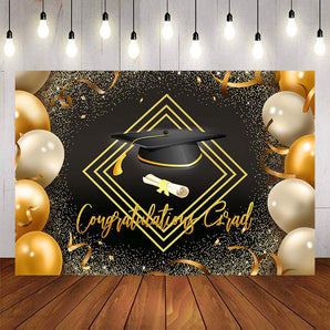 Mocsicka Congratulations Graduates Class of 2021 Party Banners-Mocsicka Party