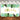 Mocsicka Plam Leaves Gold Dots Aloha Baby Shower Party Background-Mocsicka Party