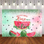 Mocsicka Our Little Sweetie is One in a Melon Happy Birthday Backdrop-Mocsicka Party