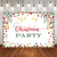 Mocsicka Christmas Party Bells and Dots Photo Banners-Mocsicka Party
