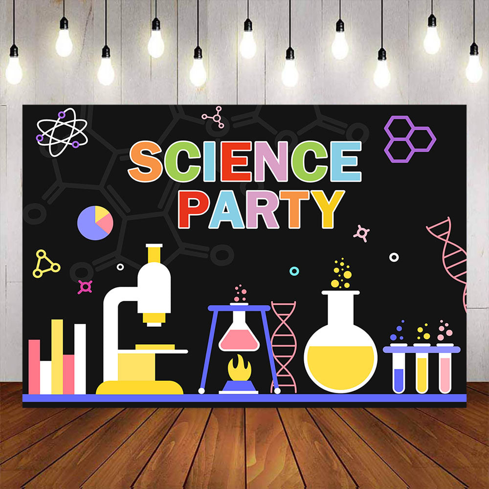 Mocsicka Chemical Instrument Science Party Background-Mocsicka Party