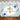 Mocsicka Blue Flowers and Gold Cross God Bless Baby Shower Backdrop-Mocsicka Party