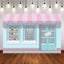 Mocsicka Dessert House Birthday Party Decor Blue Pink Baby Shower Backdrops