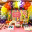 Mocsicka Sweet Candy Birthday Backdrop Color Stripes Newborn Back Ground-Mocsicka Party