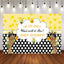 Mocsicka He or She Honey Bee Gender Reveal Party Decor Custom Baby Shower Backdrop-Mocsicka Party