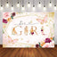 Mocsicka It¡¯s a Girl Baby Shower Backdrop-Mocsicka Party