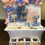 Mocsicka Creamy-White and Black Cloud Oh Baby Shower Party Backdrop-Mocsicka Party