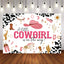 Mocsicka a Little Cowgirl is on the Way Baby Shower Backdrop