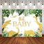 Mocsicka Golden Animal Plam Leaves Oh Baby Shower Party Prop-Mocsicka Party