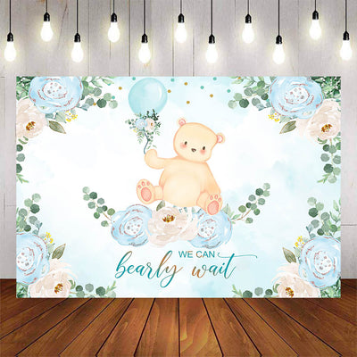 Mocsicka We Can Bearly Wait Baby Shower Party Banners-Mocsicka Party