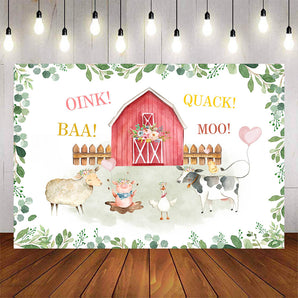 Mocsicka Farm Theme Happy Birthday Party Decor-Mocsicka Party