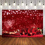Mocsicka Red Rose and Love Valentine's Day Backdrop-Mocsicka Party