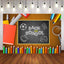 Mosciaka Chalk Back to School Backdrop Watercolor Pen and Magnifying Glass Background-Mocsicka Party