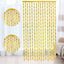 Mocsicka 2 Pieces Foil Curtains Party Decorations Metallic Tinsel Curtain