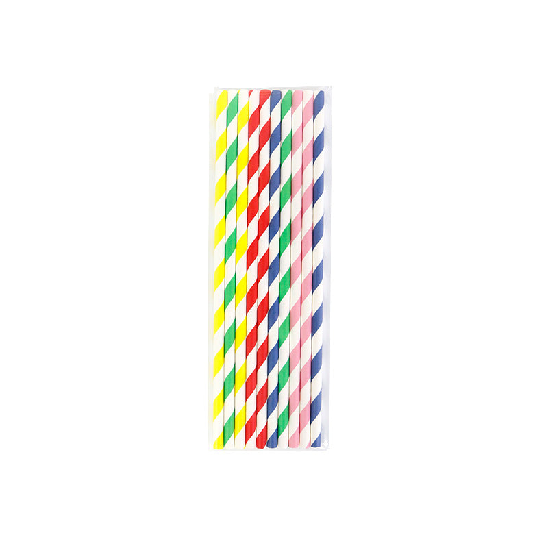 Mocsicka Party Colorful Straw 40 Pcs Tableware-Mocsicka Party