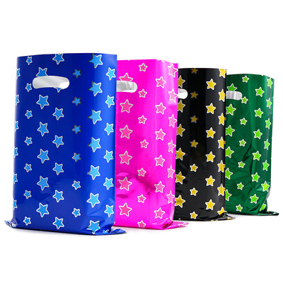 Mocsicka Party Birthday Stars 50 Pcs Gift Bag Goodie bag 25¡Á16.5cm-Mocsicka Party