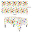 Mocsicka Party Colorful Balloons Print Tablecloths 137×274cm