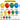 Mocsicka Balloon Arch Colorful Balloon Set Party Decoration