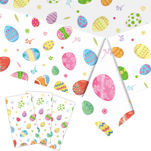 Mocsicka Easter Egg Print Tablecloths 137¡Á274cm-Mocsicka Party