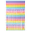 Mocsicka 2 Pieces Foil Rainbow Gradient Curtains Party Decorations Metallic Tinsel Curtain