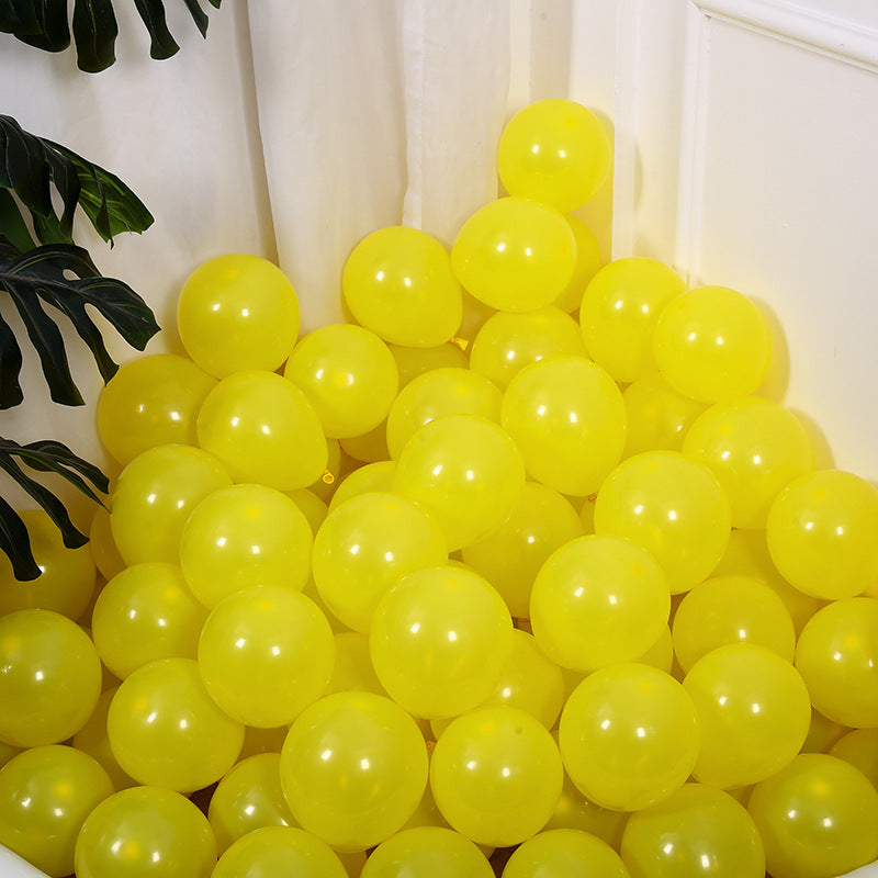 Mocsicka Party 10 inch Solid Color Balloon Party Decoration 100 Pcs