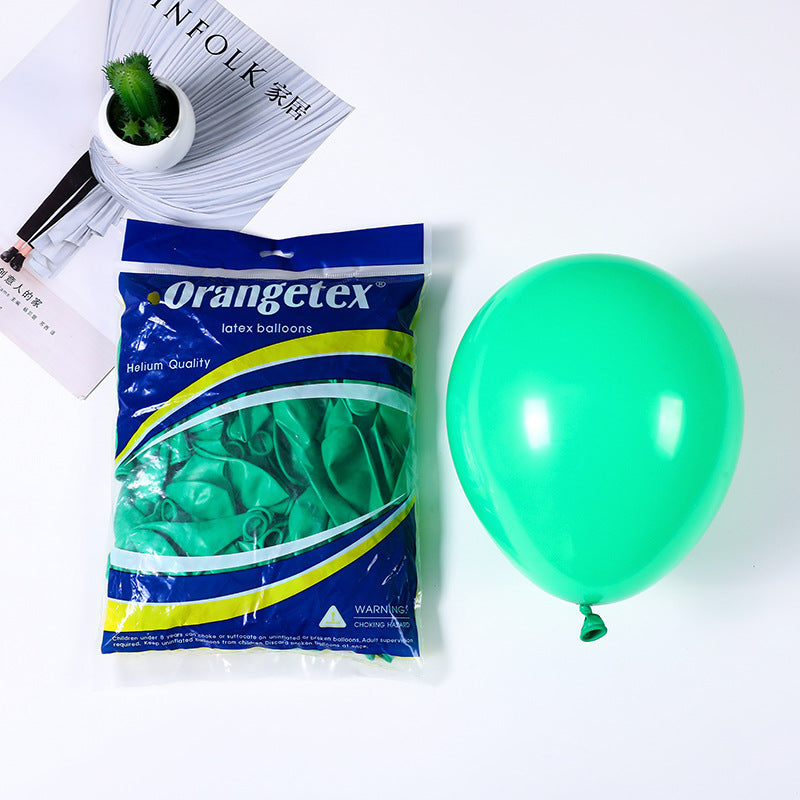 Mocsicka Party 10 inch Solid Color Balloon Party Decoration 100 Pcs
