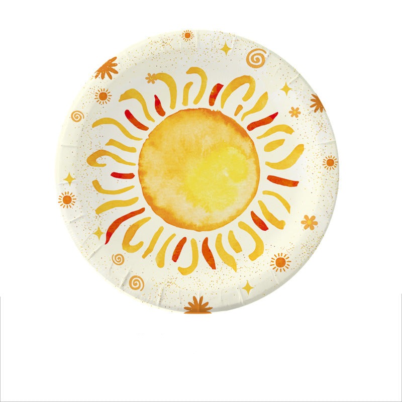Mocsicka Party Sun Shine Theme Tableware