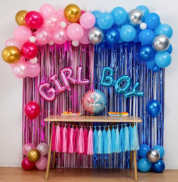 Mocsicka Balloon Arch Gender Reveal Balloons Set Party Decoration-Mocsicka Party
