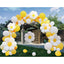 Mocsicka Balloon Arch Sun FLower daisy Chrysanthemum Balloons Set Party Decoration-Mocsicka Party