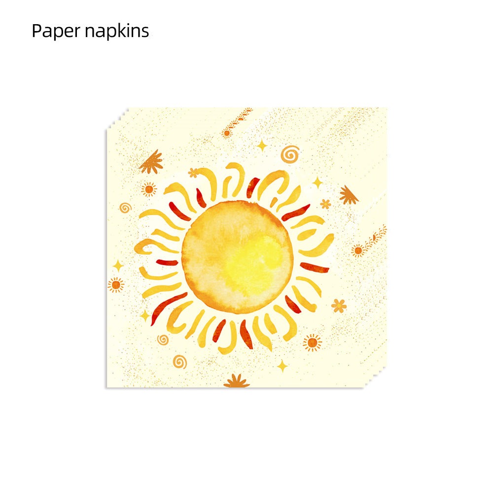 Mocsicka Party Sun Shine Theme Tableware