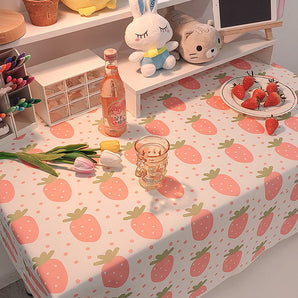 Mocsicka Party Strawberry Print Tablecloths 60 x 90cm-Mocsicka Party